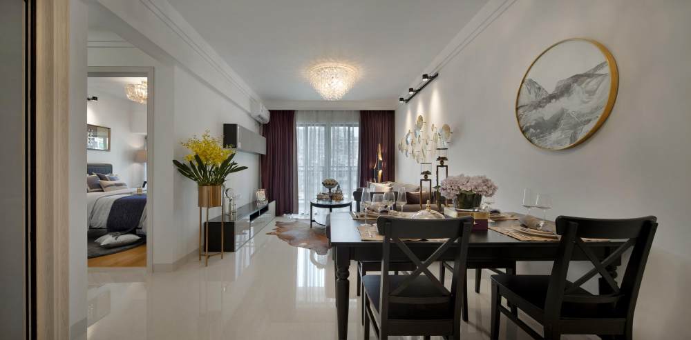 深圳倚龙华庭样板房 | 轻奢新时尚,宜家家居呈现高档空间-8