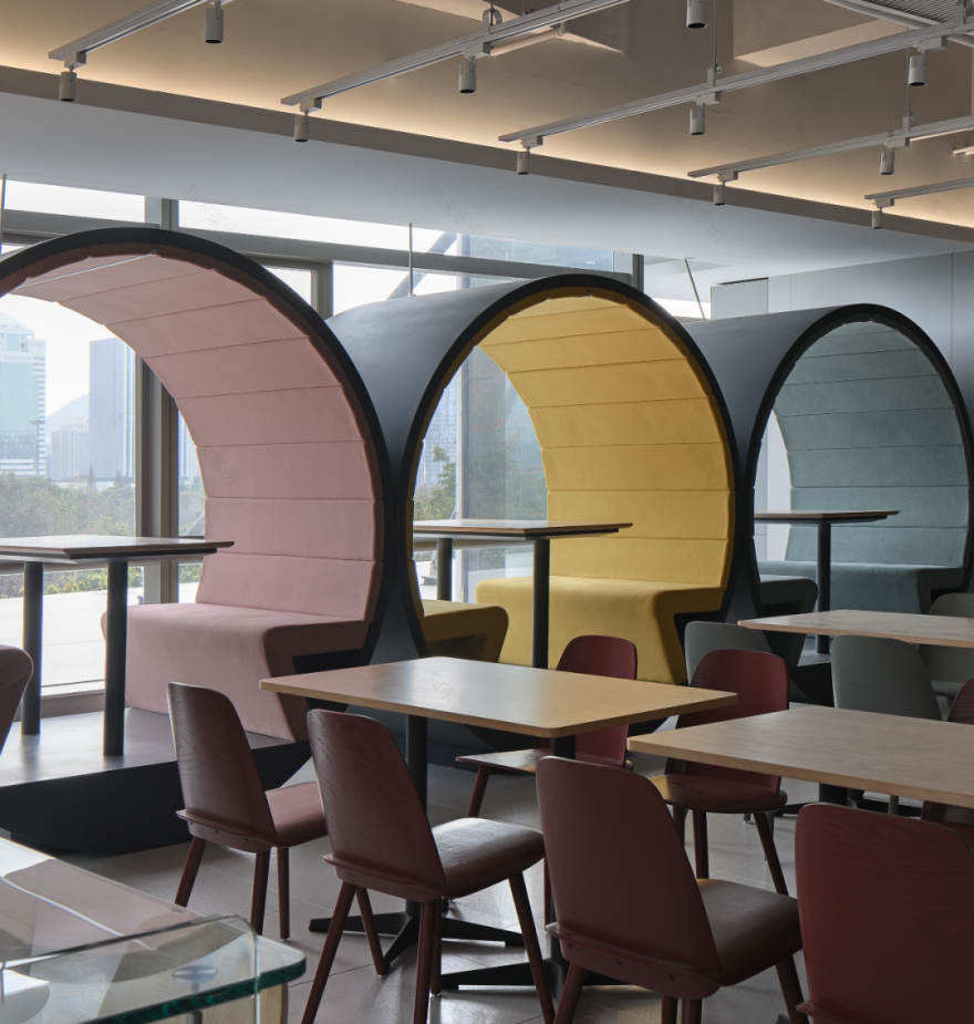 深圳李宁总部员工餐厅丨中国深圳丨叁上叁设计团队-66