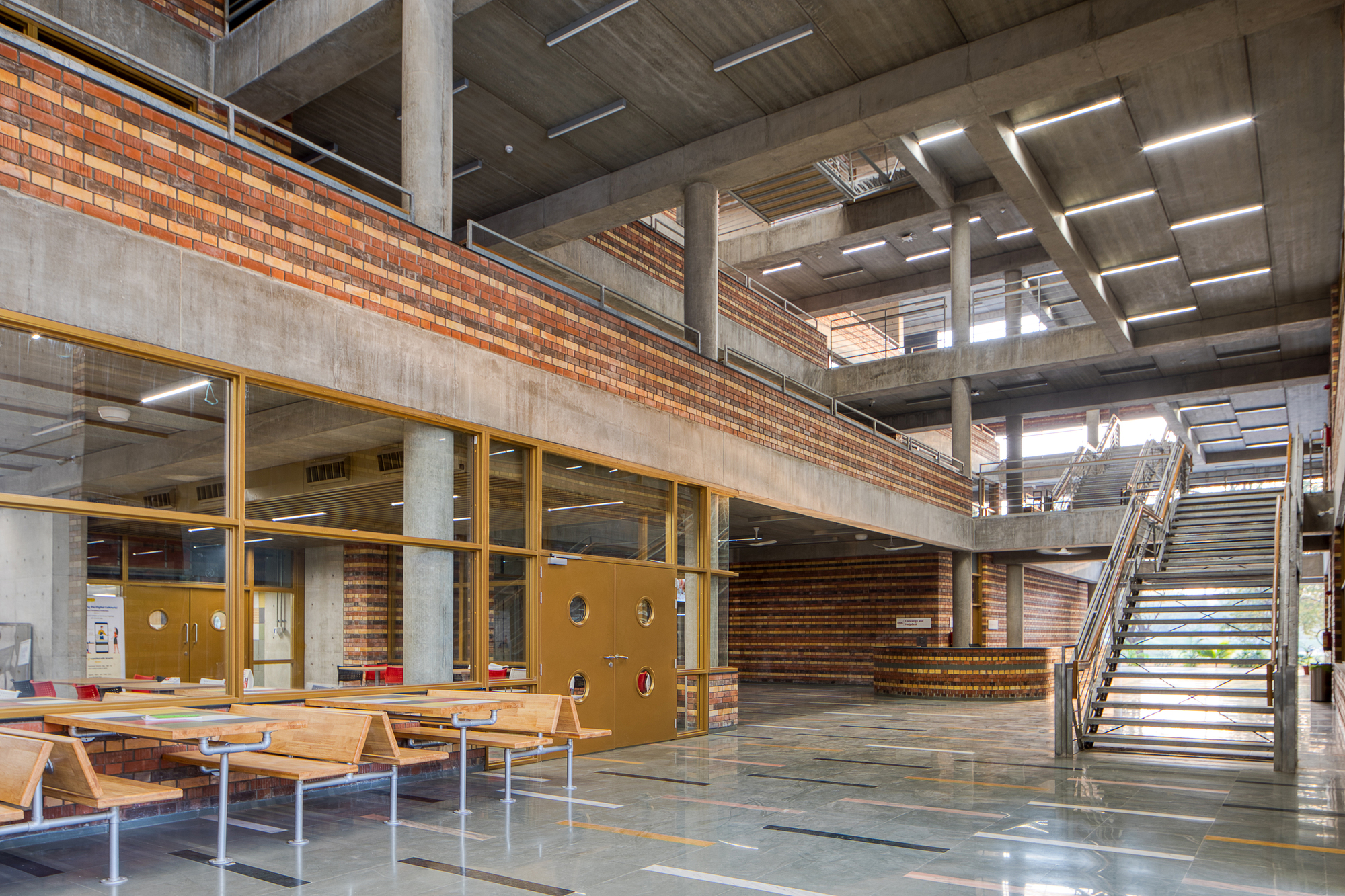 艾哈迈达巴德大学中心丨印度丨Stephane Paumier Architects-33