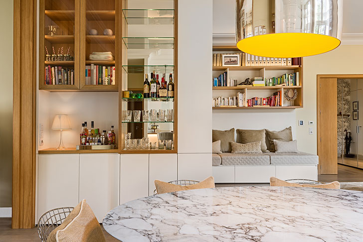 巴黎现代公寓设计，舒适放松的宜居空间-10
