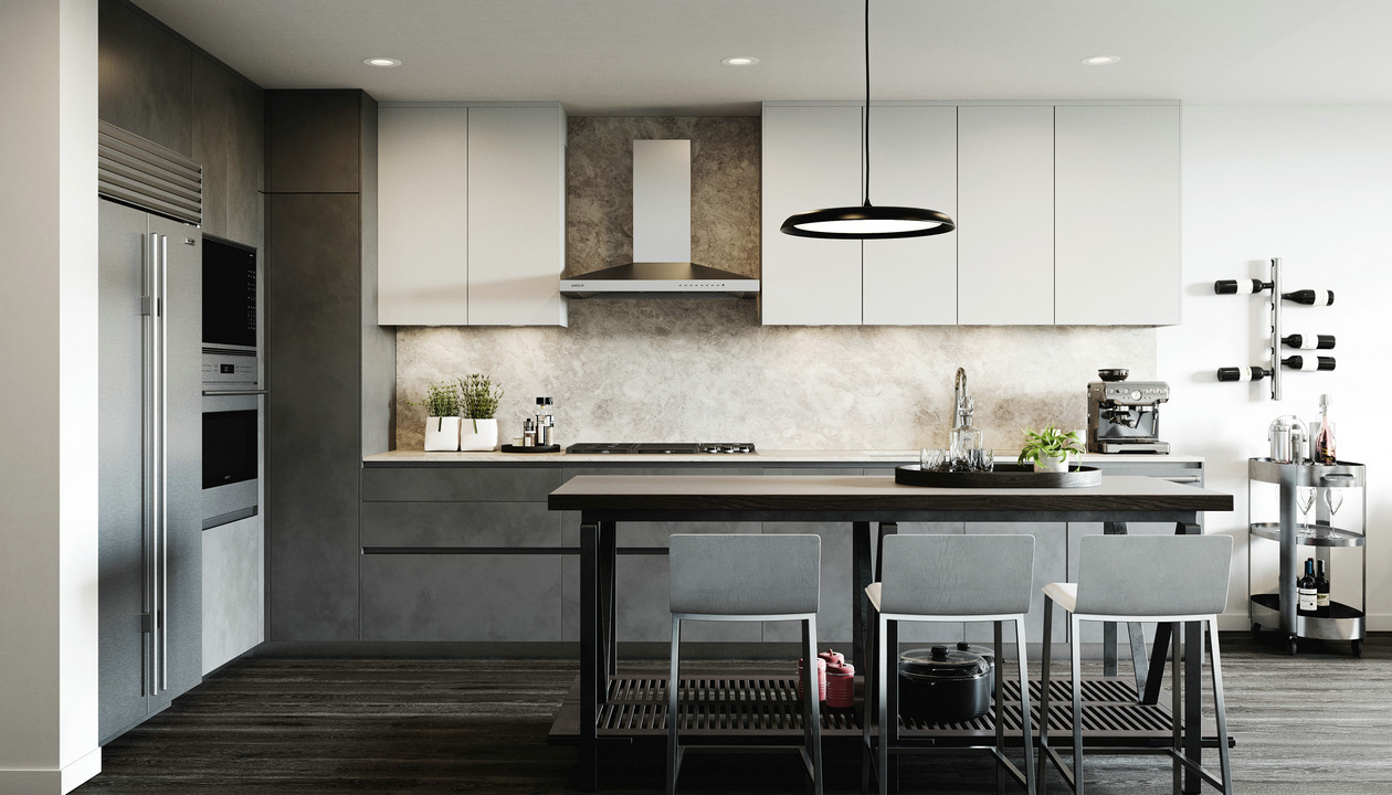 高级灰色系公寓设计-4