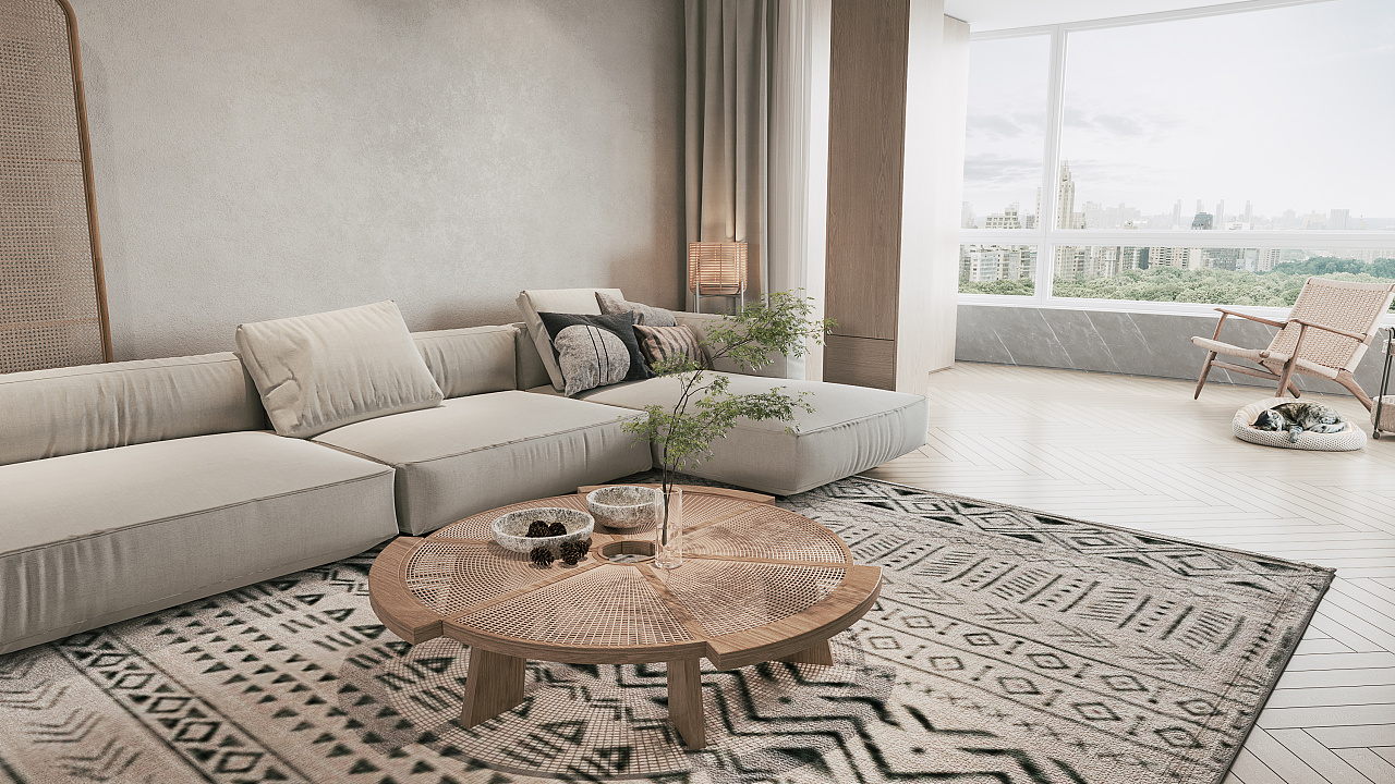 原木治愈系家居设计，温馨质朴的家-3