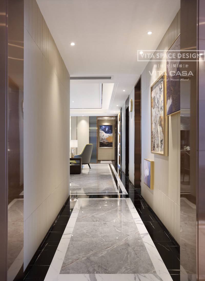 深圳宝安壹方玖誉178平私宅，现代轻奢风演绎精致生活-13