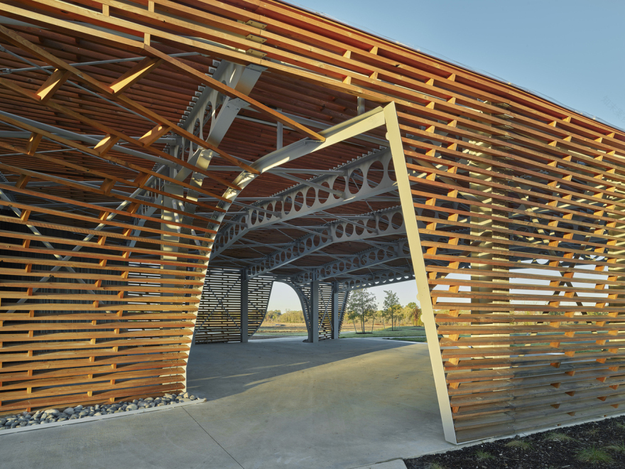 美国奥萨奇公园亭子丨modus studio-31