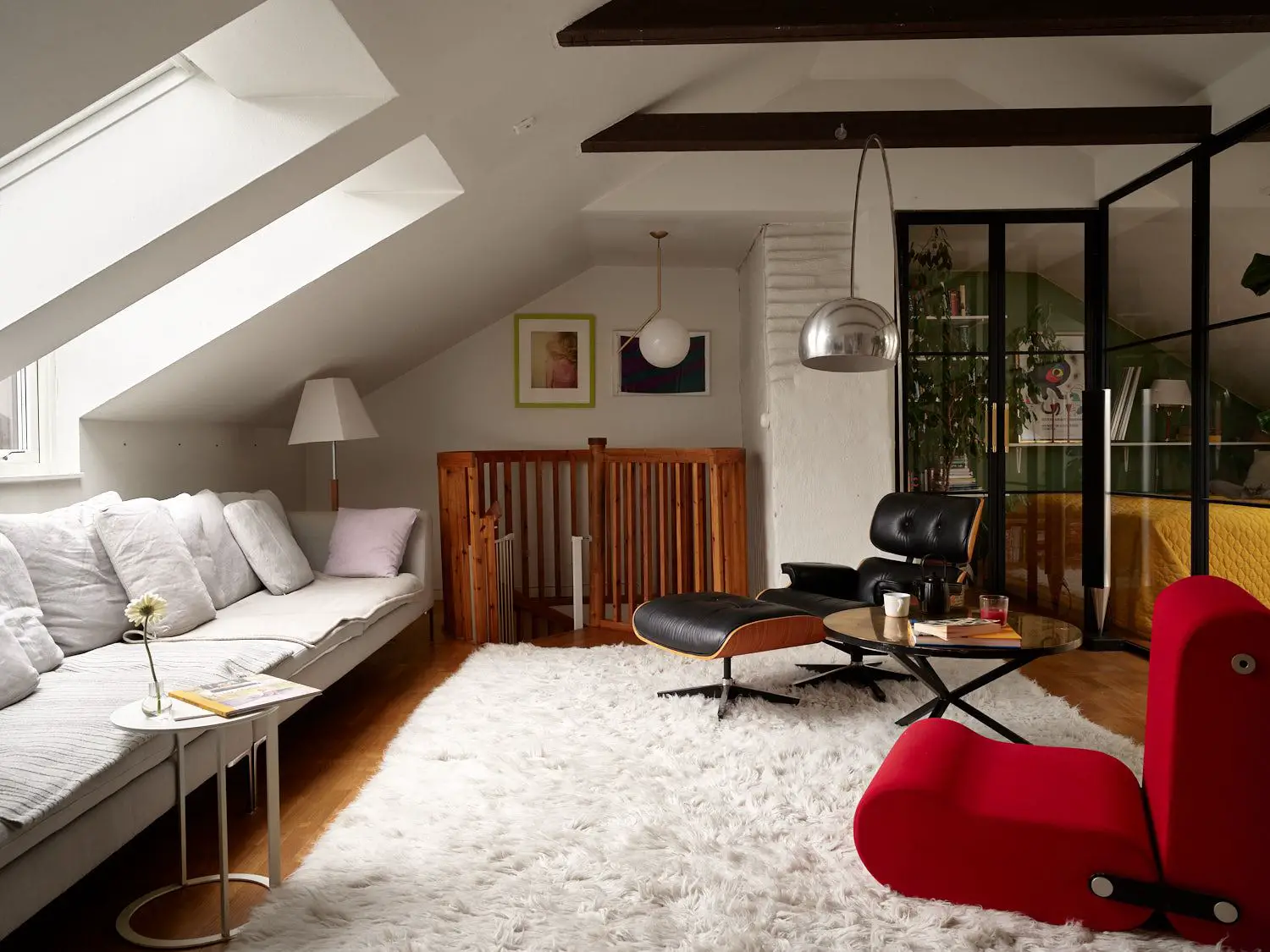 复古风尚！打造充满个性的阁楼复式公寓-3