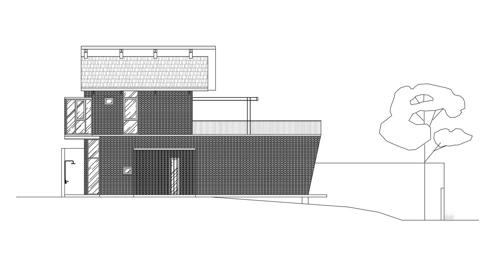 山间双户共享家园·Sơn Trà半岛自然美景中的简约别墅设计-42
