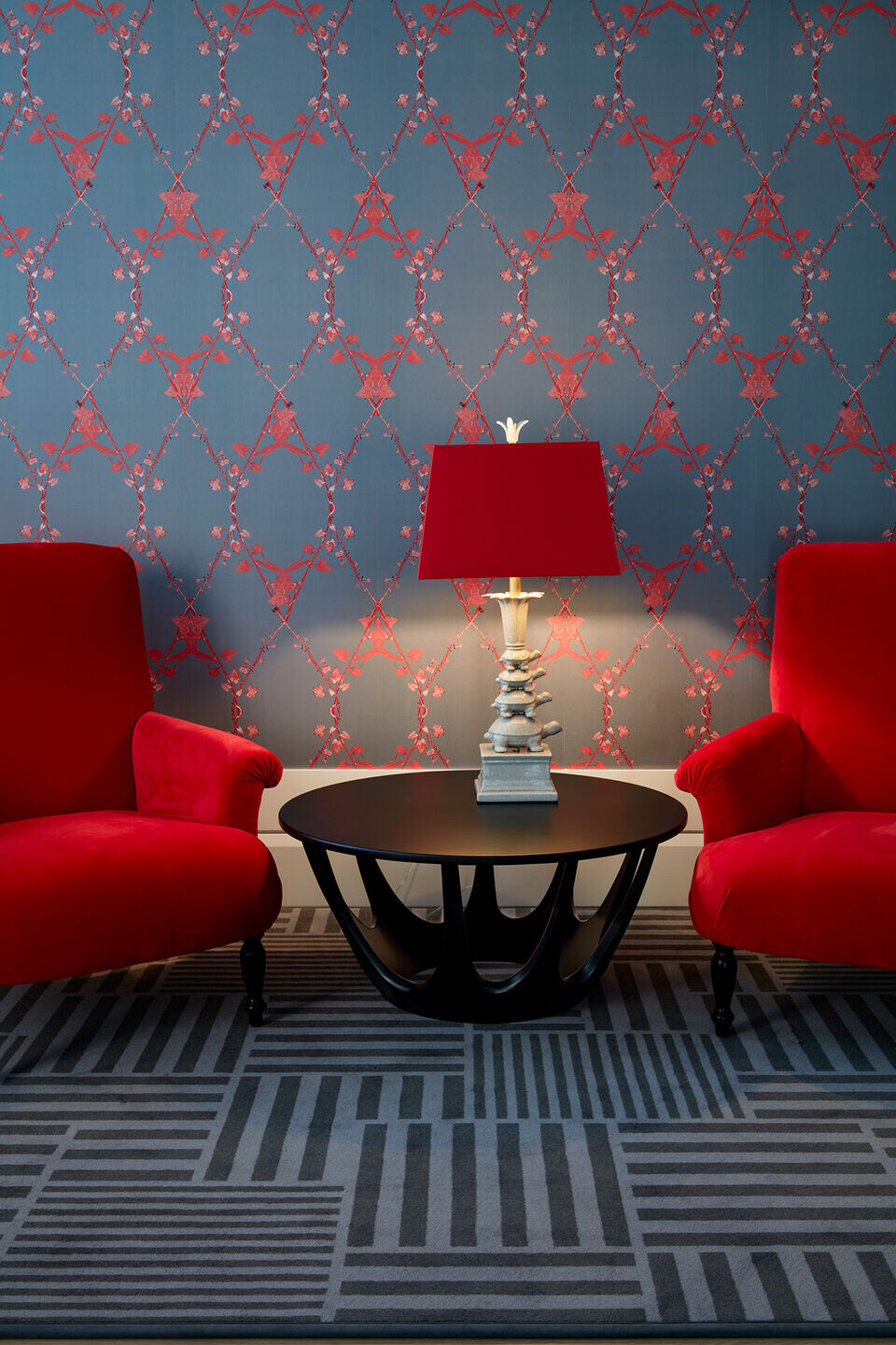 汉堡 Tortue Hotel 定制壁纸打造梦幻空间-12