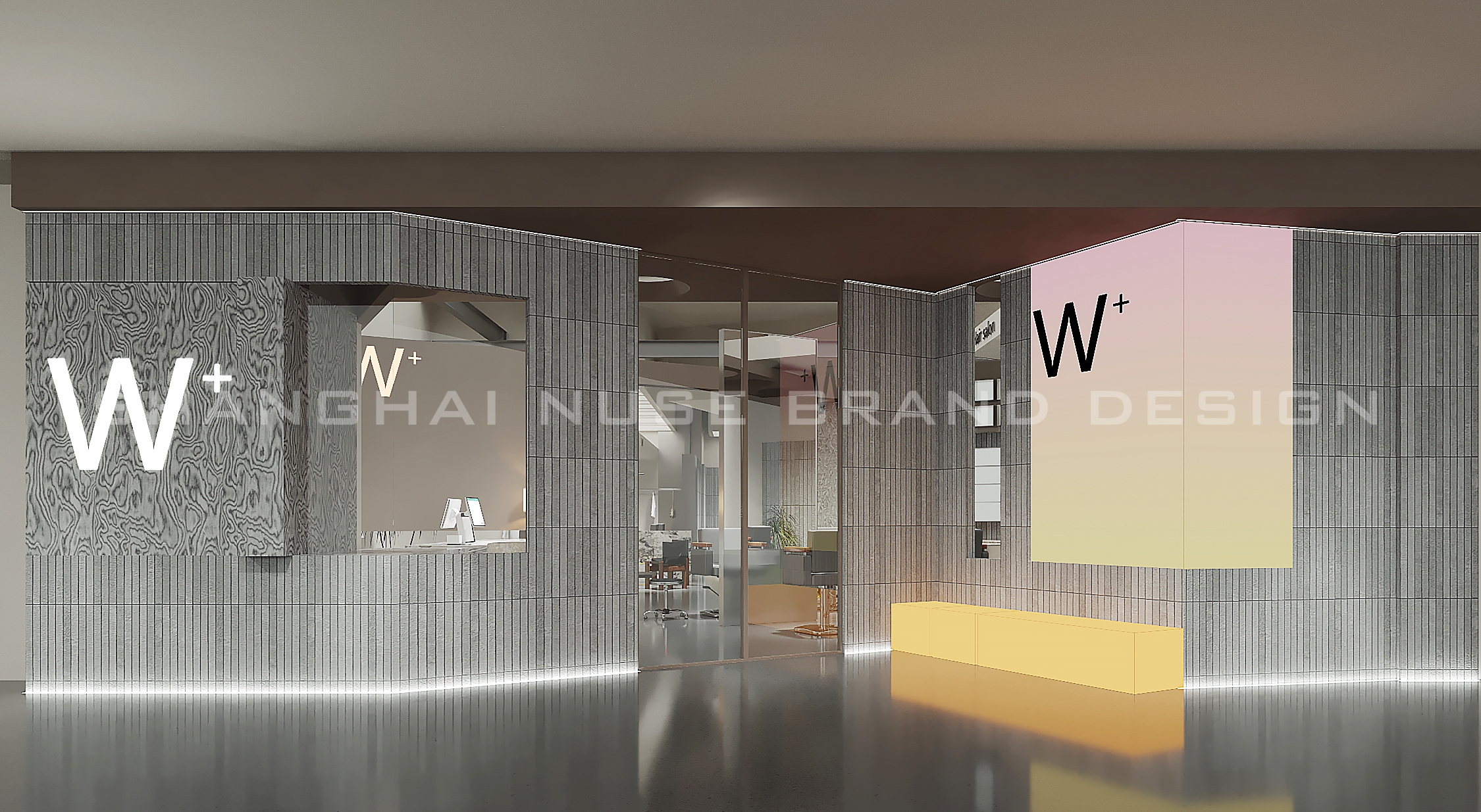 美发店空间设计丨木村空间设计有限公司-1