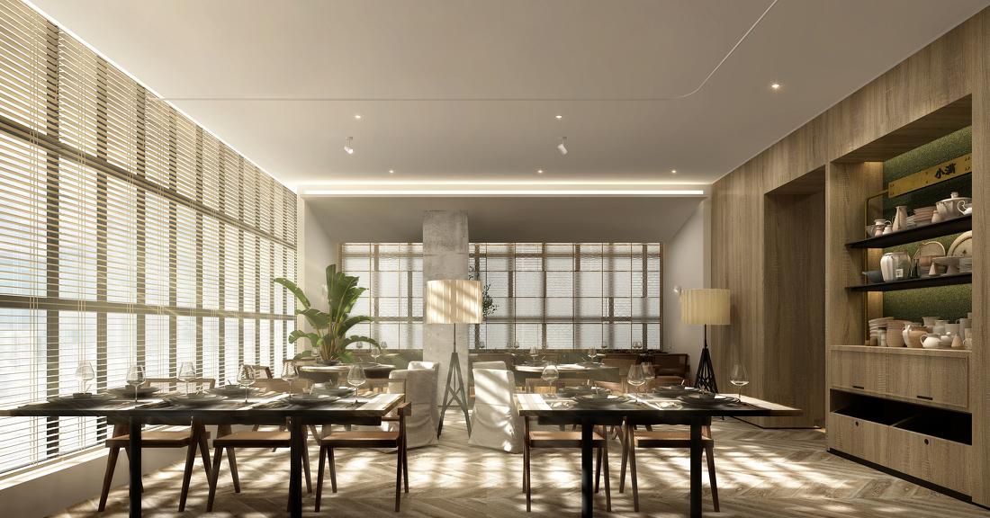 
“白”融合简餐厅 -5