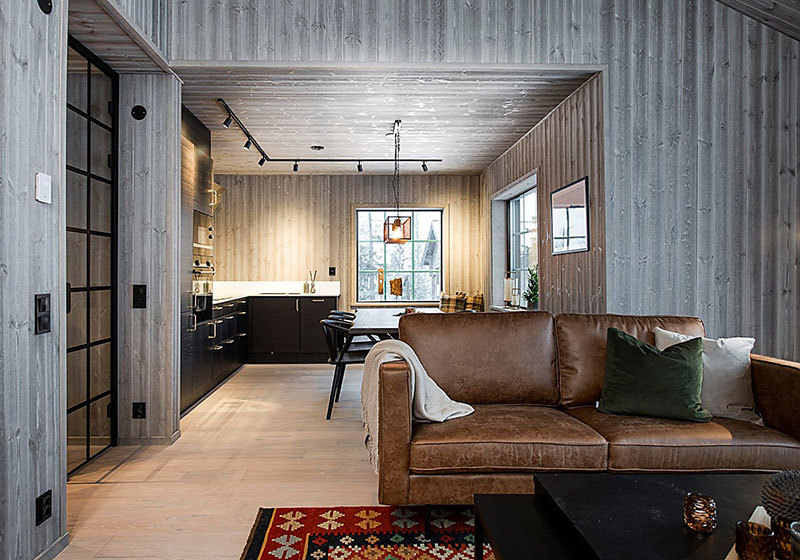 瑞典木屋,雪中温馨的北欧风情-5