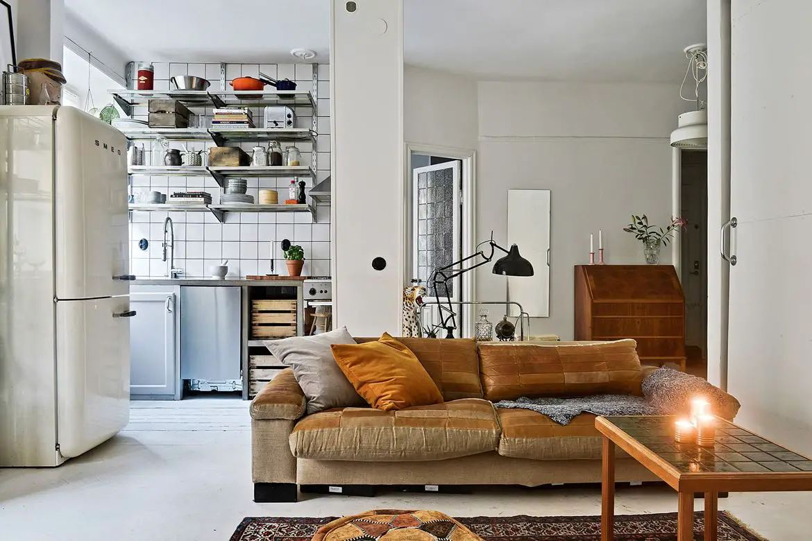 复古风情小公寓,旧建筑中的新生活-1