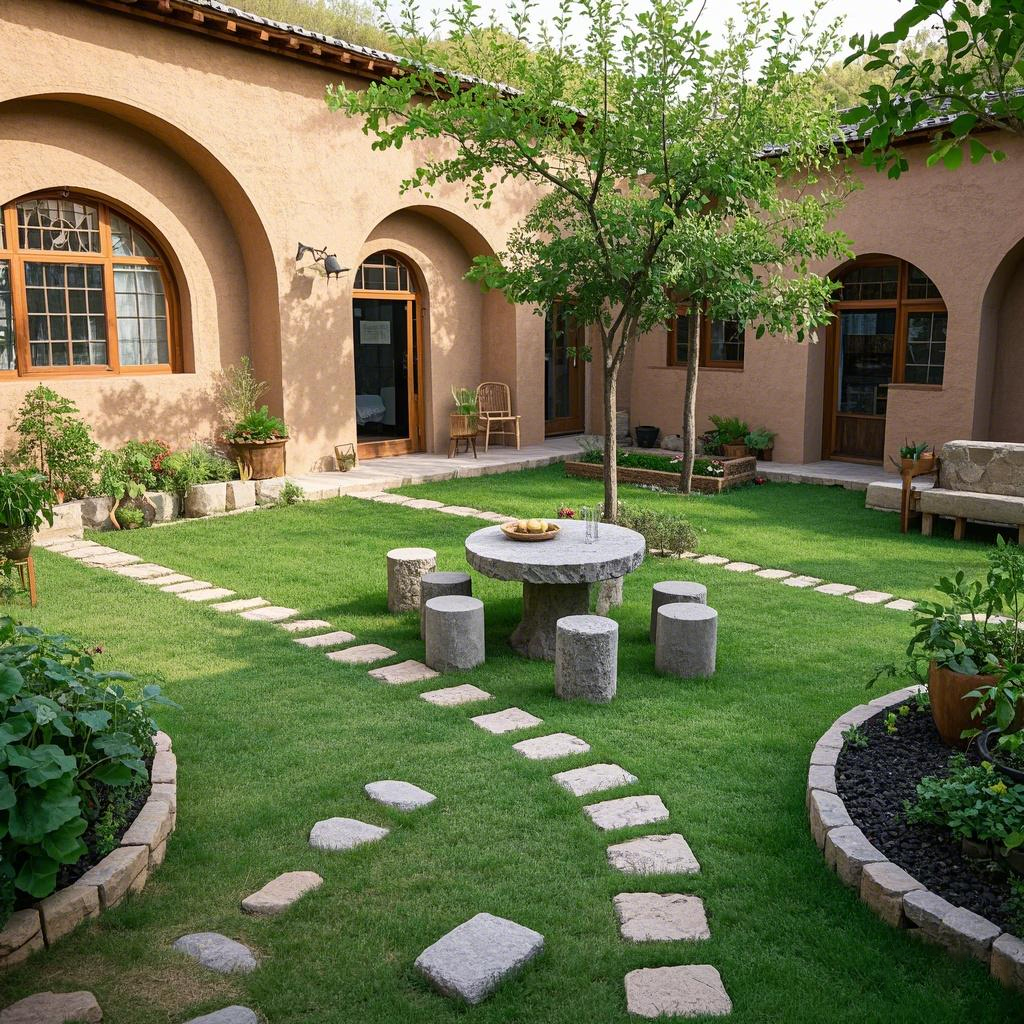 田园风花园窑洞小院设计丨中国山西-11