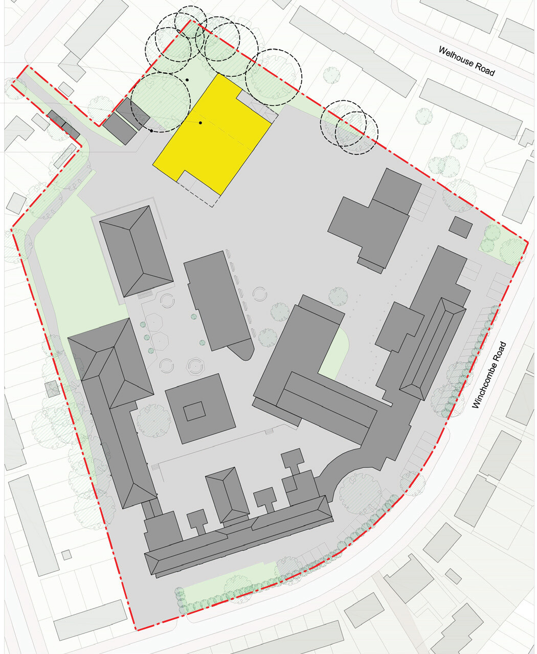 伦敦南区卡 arshalton 男孩体育学院的节能教学楼-28