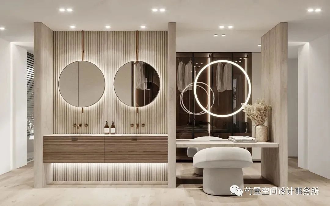 灰色艺术,简约奢华的完美融合丨竹墨空间设计事务所-22