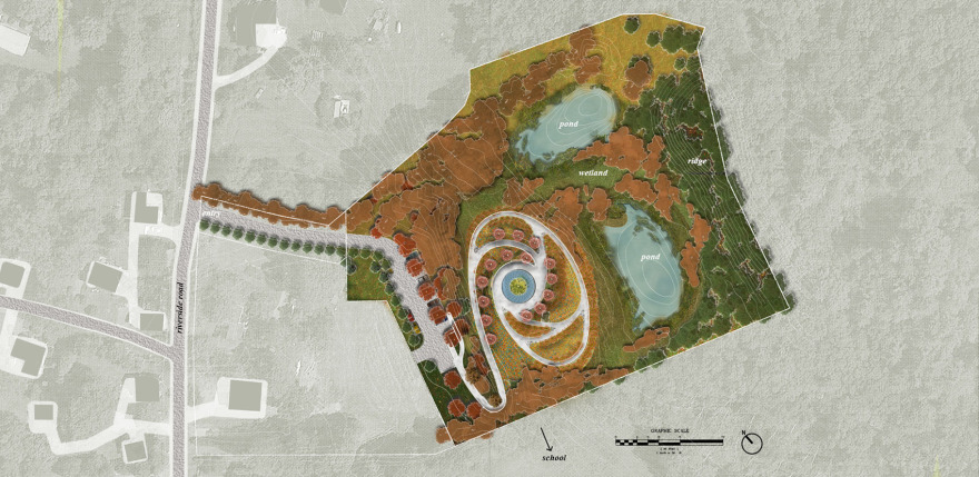 桑迪胡克“林间空地”纪念园丨美国康涅狄格丨SWA Group-39