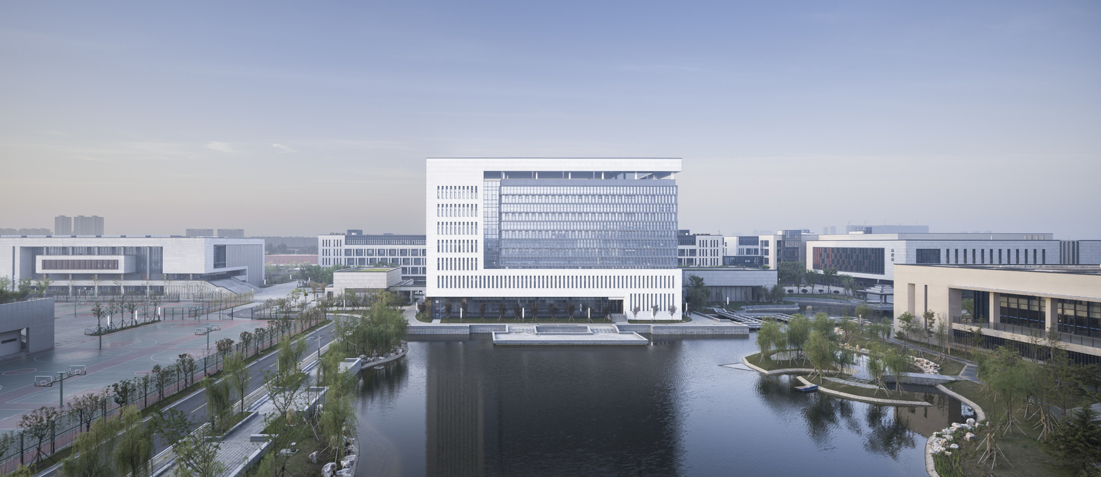 江苏泰州高级中学新校区——传统与现代的有机融合-43