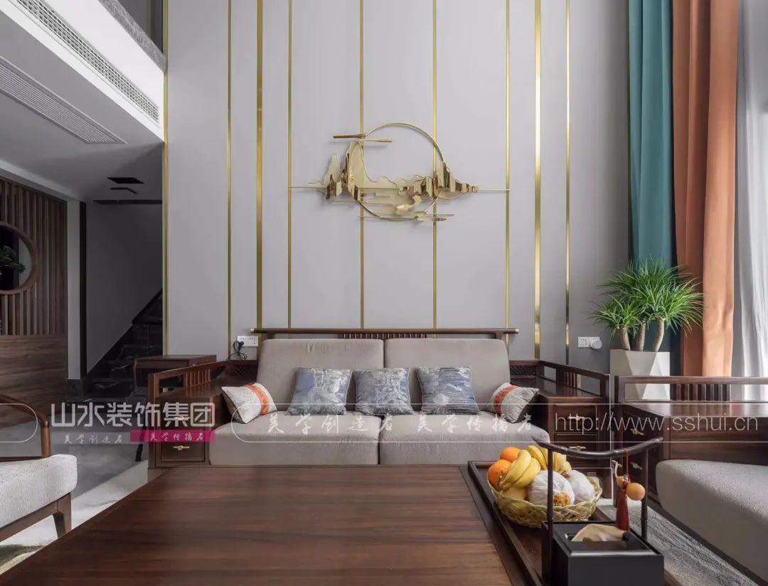 山水·爱家说 · 豪门金地新中式之家丨高泉-24