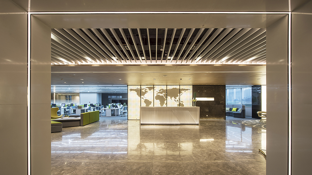 香榭蒂新作丨自然平衡，知识共享时代的智慧办公空间 — 济南绿地国金中心-5