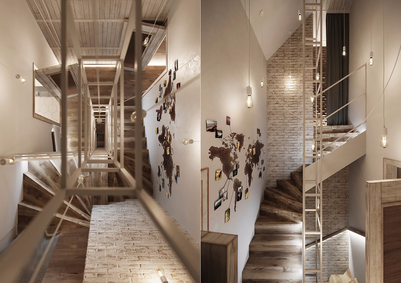 乌克兰基辅北欧风联排别墅设计-20