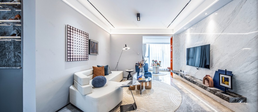 中建·邕和府 120 样板间硬装设计及工程丨中国南宁丨深圳洲际建筑装饰集团-9