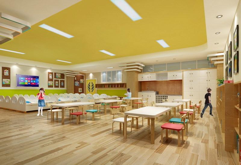 新宸幼儿园室内设计展示，打造寓教于乐的童趣空间-4