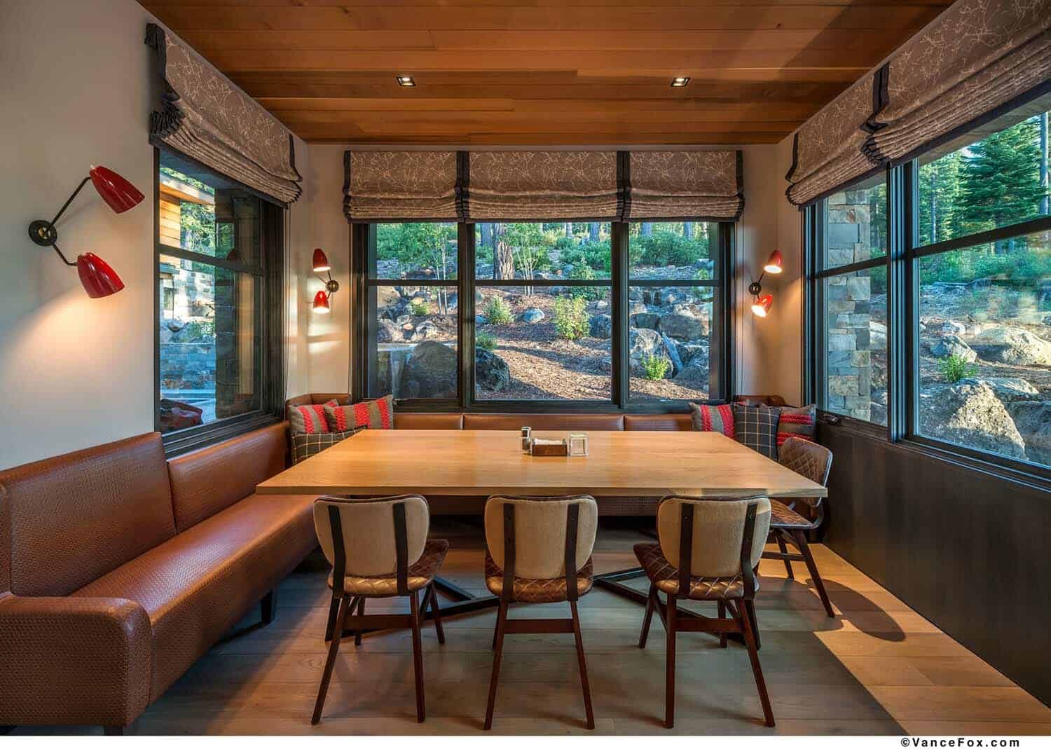 Northern California mountain retreat displays impressive design details-11