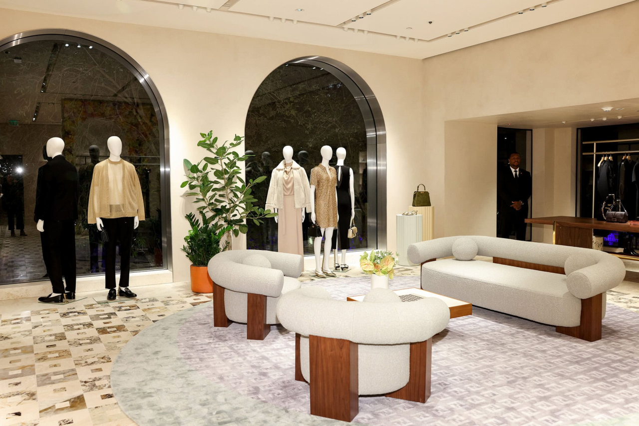 Fendi 迈阿密旗舰店翻新丨乌拉圭佛罗里达-31