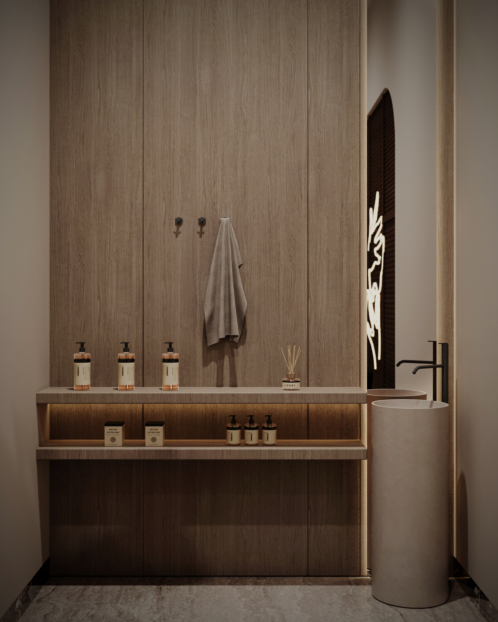 现代有机美容院丨沙特阿拉伯塔布克丨RAWABI DESIGN-33