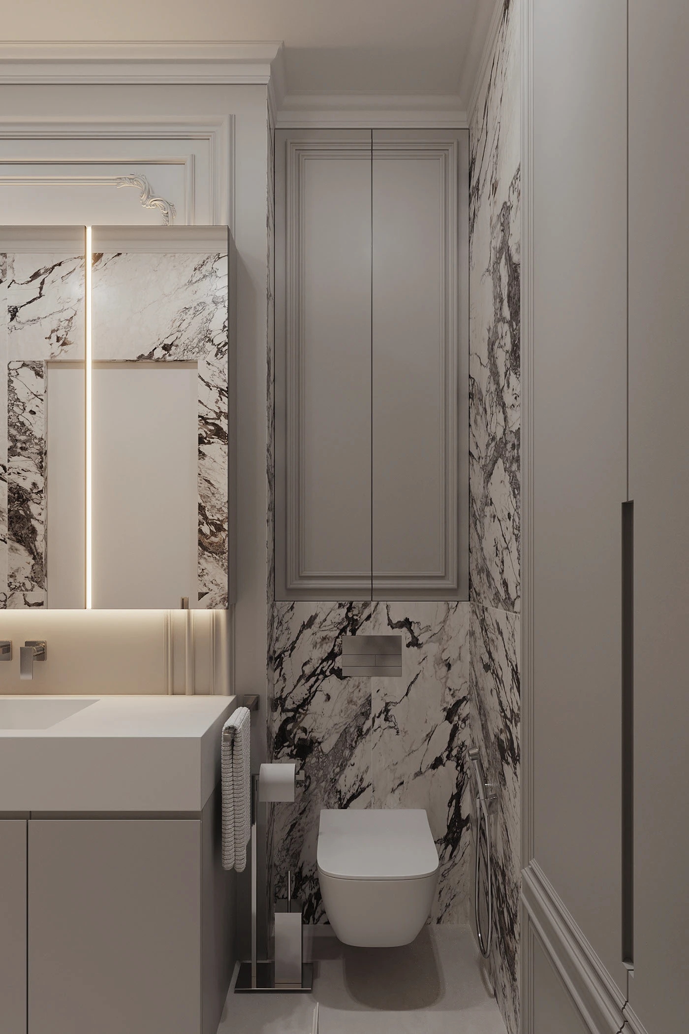 白色系 简约欧式空间设计！-7