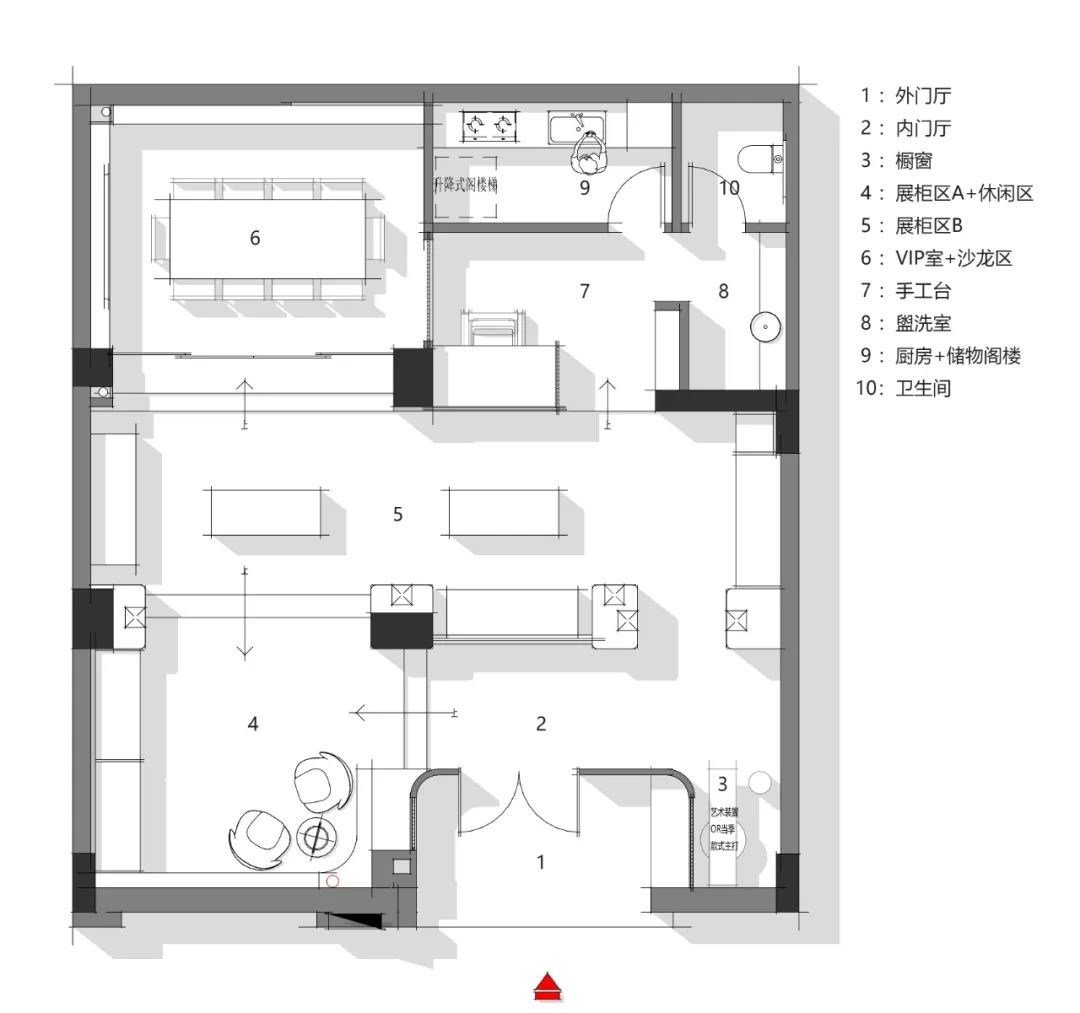 复古珠宝店的艺术魅力 · 定制珠宝与优雅空间的完美结合丨中国四川丨上海胤尊-12