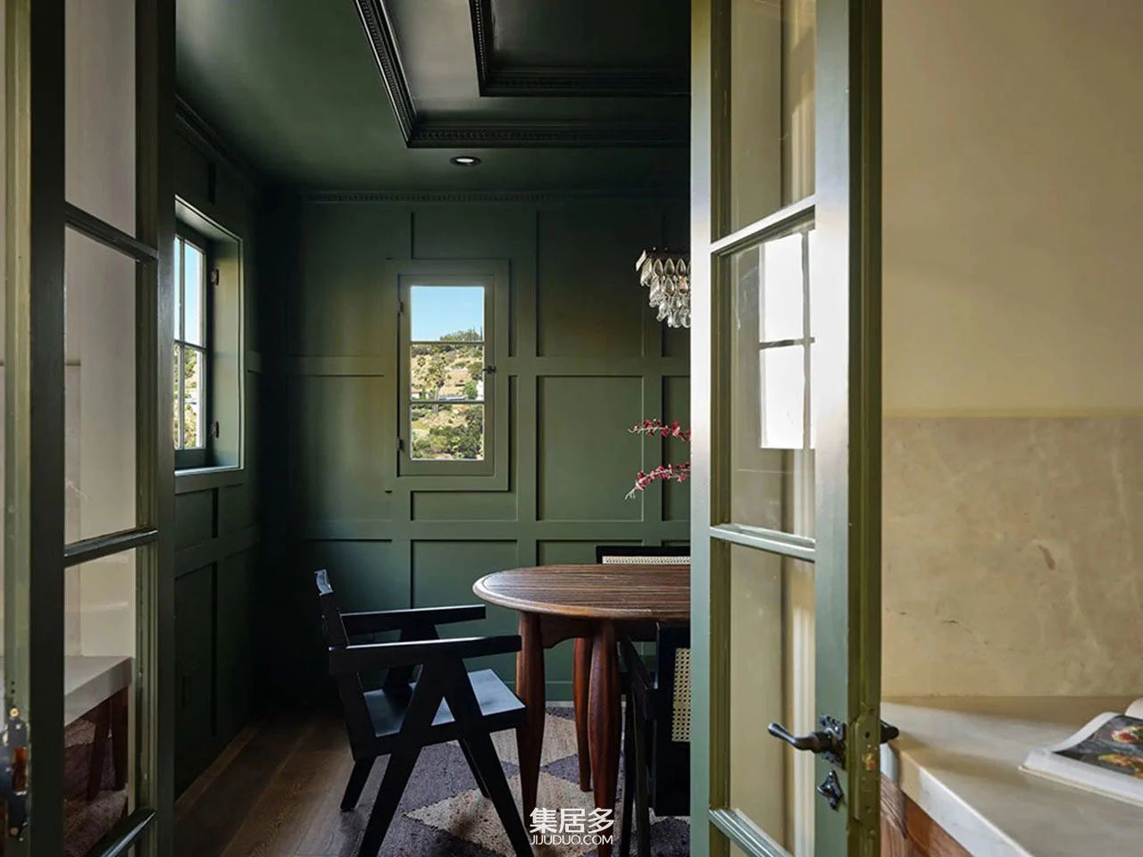 加州传统别墅现代内饰设计丨美国-33