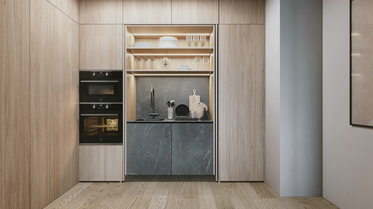 45㎡简约风小空间住宅设计-12