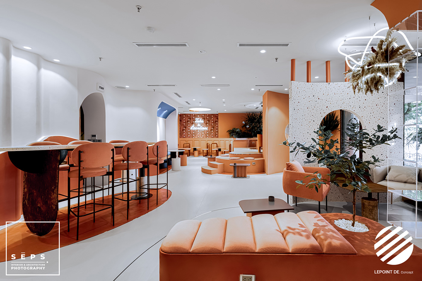 拉拉姆咖啡店丨越南河内丨Lepoint De.Concept & Andes Interior-8