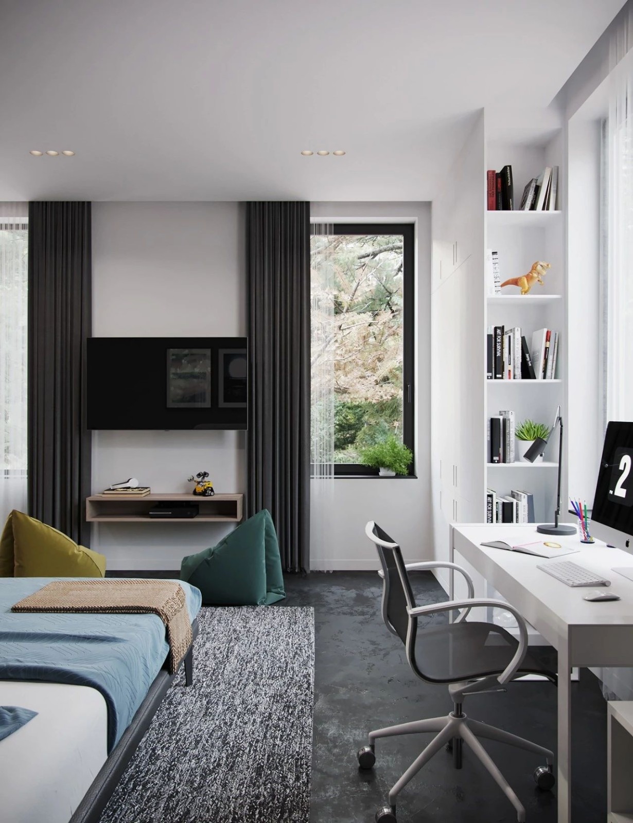 270㎡圣彼得堡现代风住宅 | MirrorR Studio-21