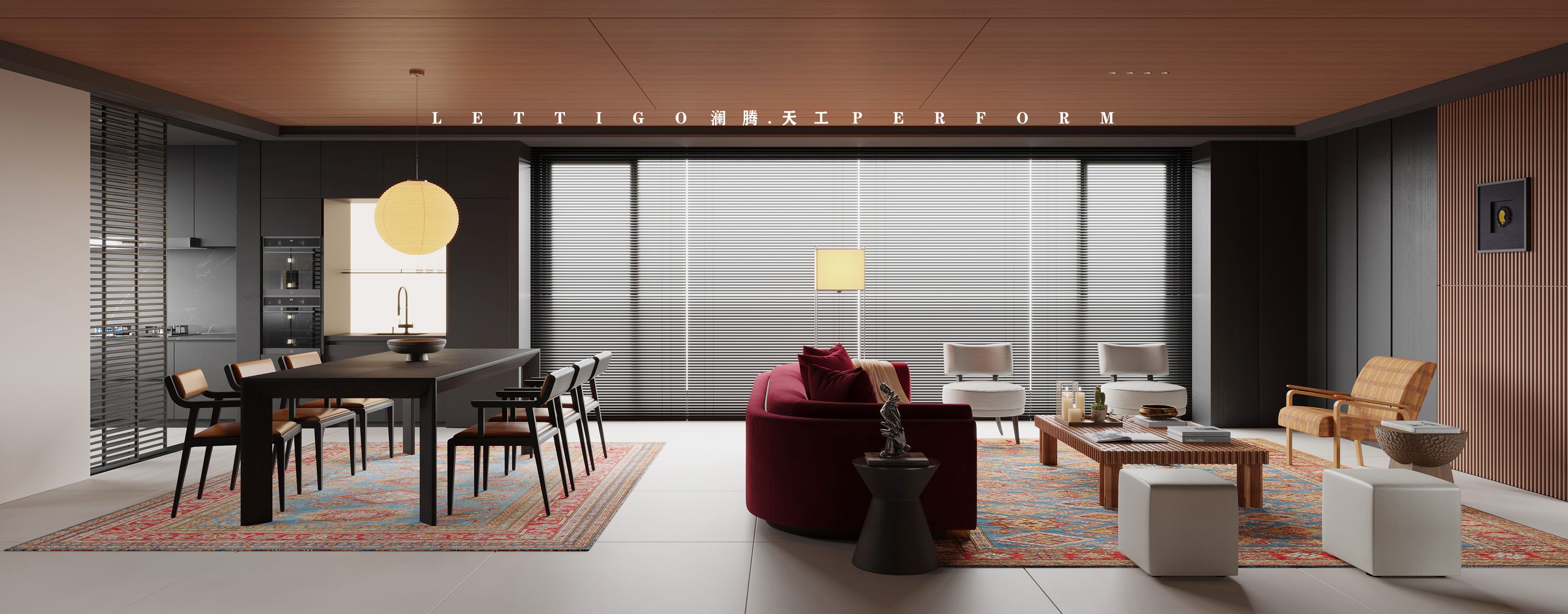 暗夜黑与复古红的碰撞，还有一丝异域风情的味道-0