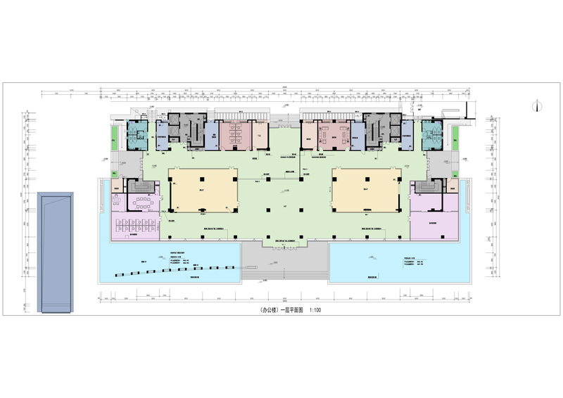 陕西公路勘察设计院现代绿色办公空间-20
