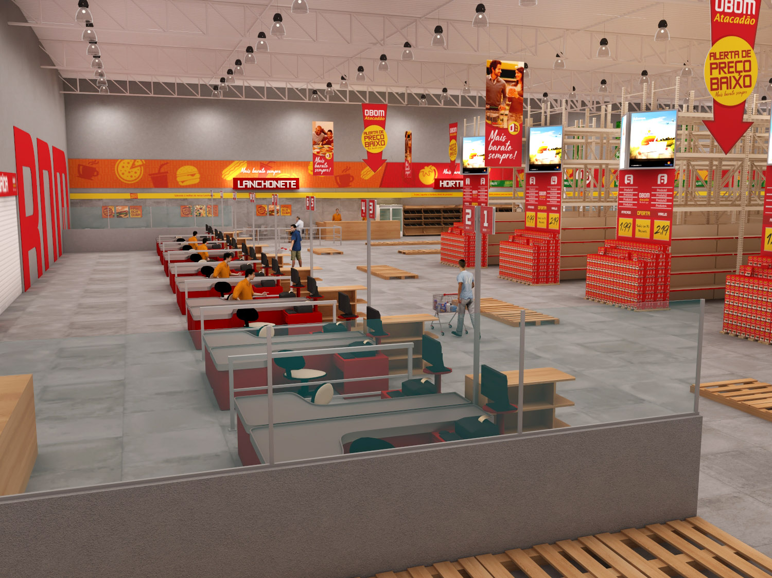 Wholesale O BOM / O Bom Atacarejo - Supermarket-1