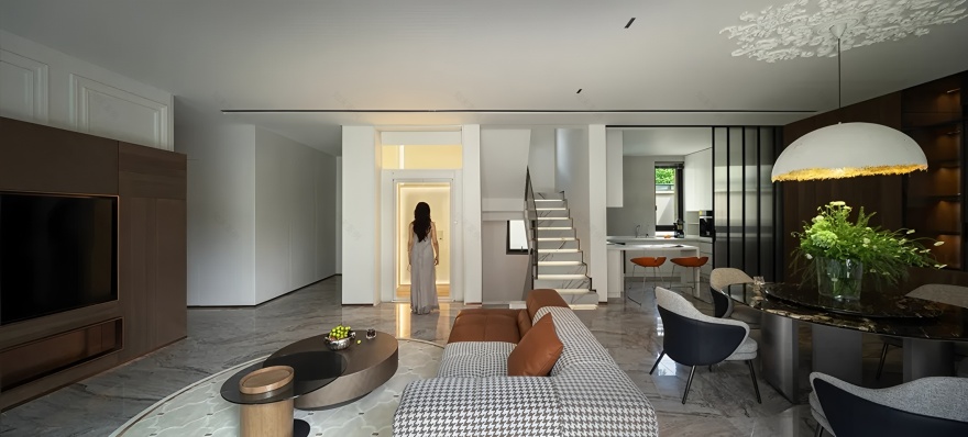 上海520m²无界艺邸丨中国上海丨栖檐设计-40