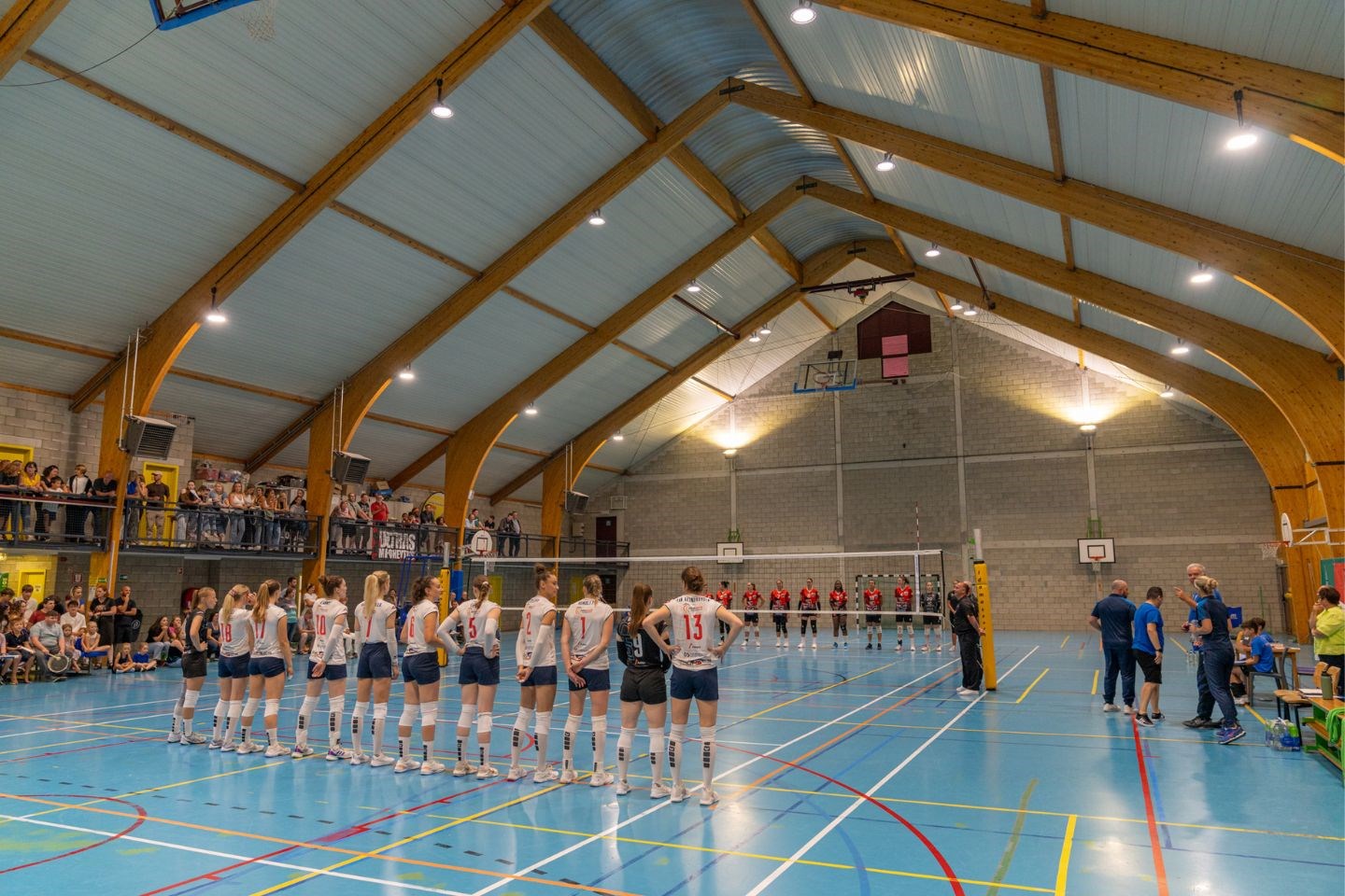 Ohey市政体育中心多功能体育馆照明改造丨比利时那慕尔丨Schréder-6