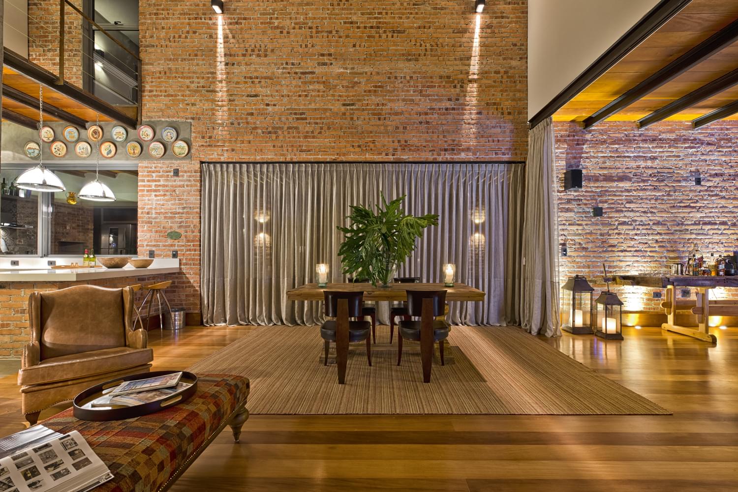 巴西工业风 Loft 住宅设计-4