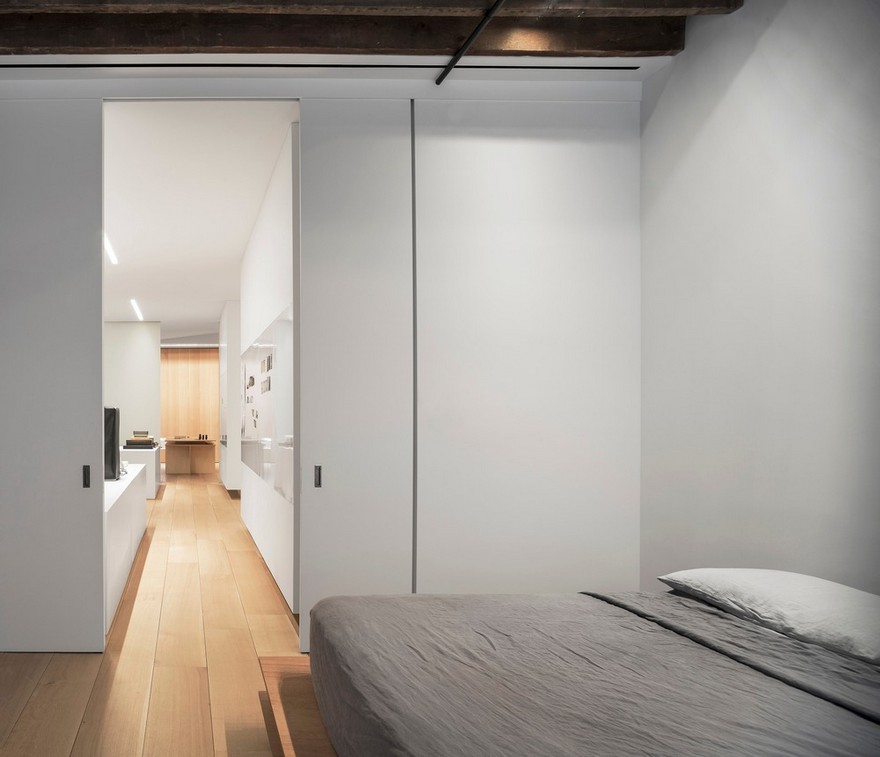 New York Industrial Loft Renovated and Transformed into a Serene Live-Work Environment-27