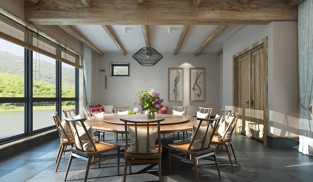 依山而立的雯雯之家 | 原木与化石的纯净邂逅-25