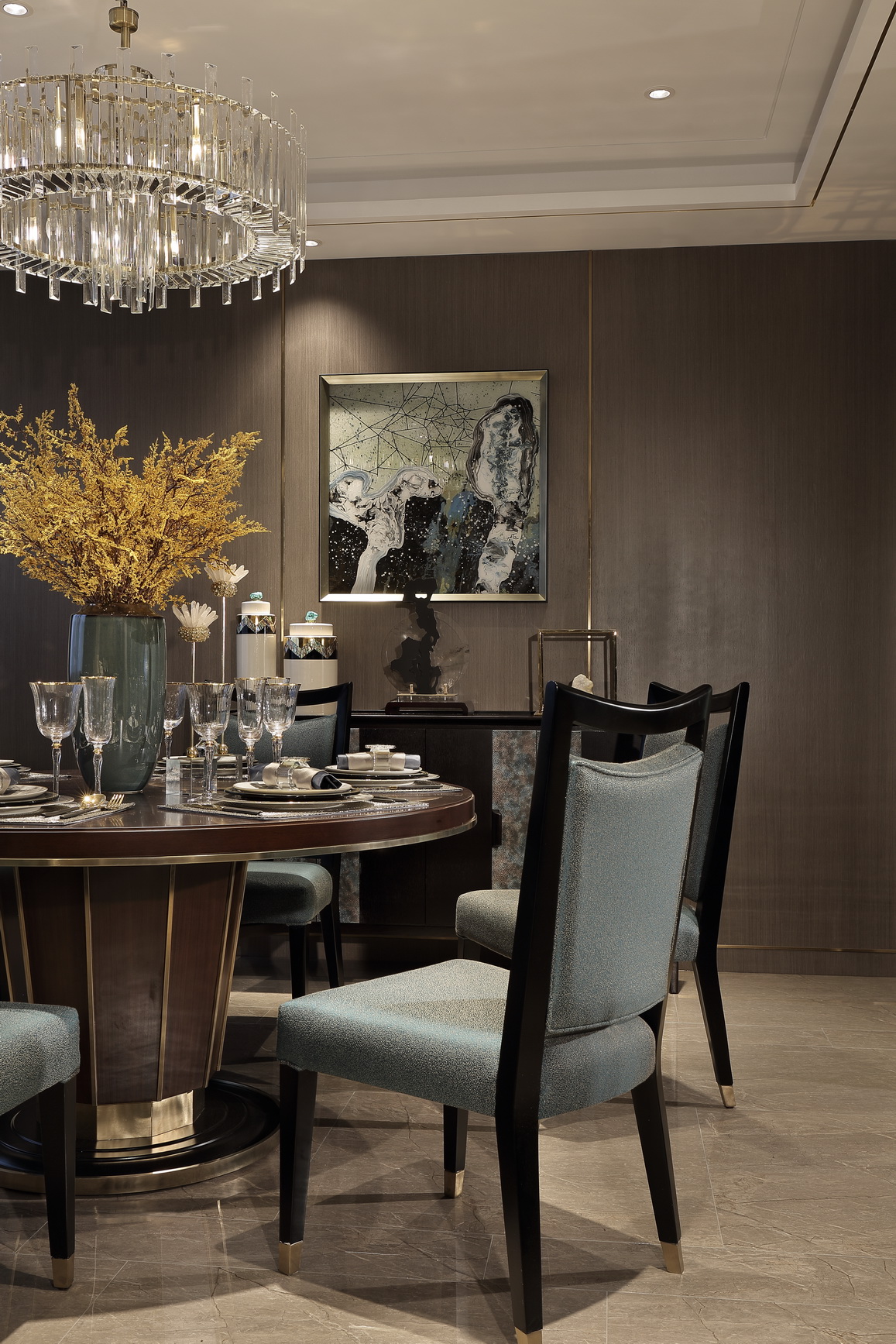 筑研设计--洛阳翡翠庄园样板间-15