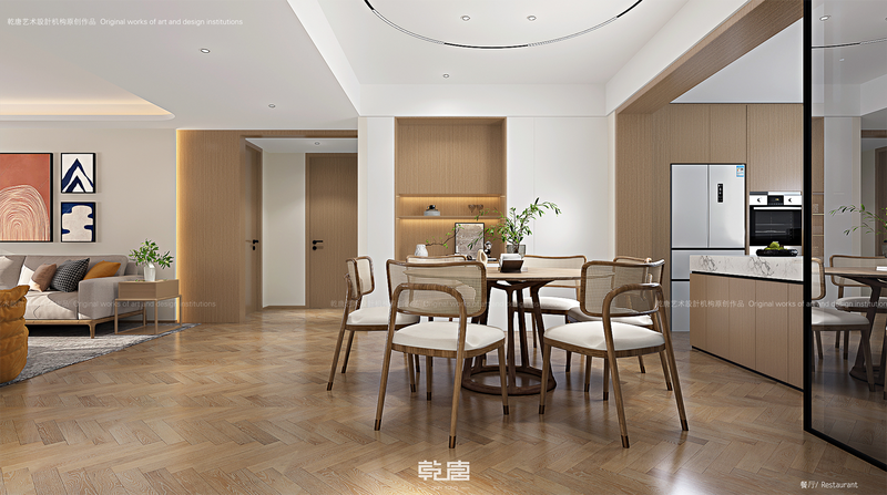 万润水岸豪庭日式奶油风私宅设计丨乾唐设计-14