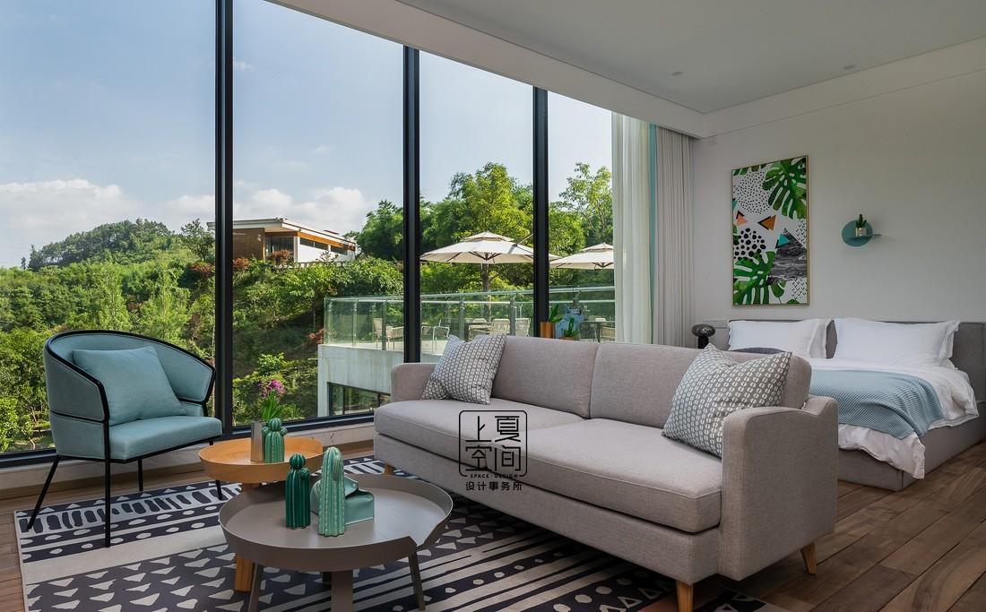 山间民宿"天空之镜",自然与空间的完美融合-22