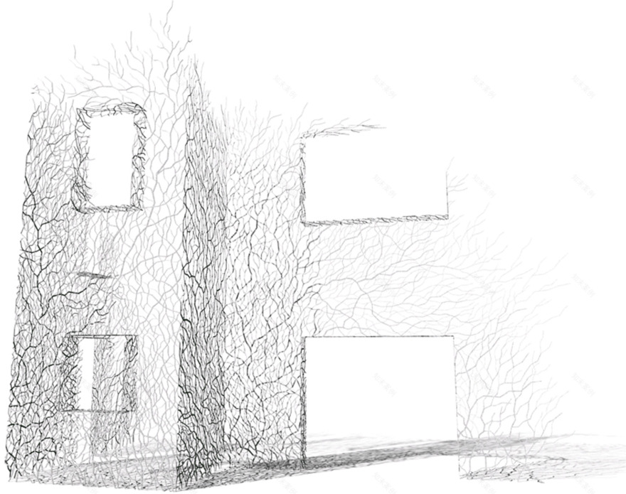 艺术创作《封存》、《爬山虎的家》,湖南 / V studio-45