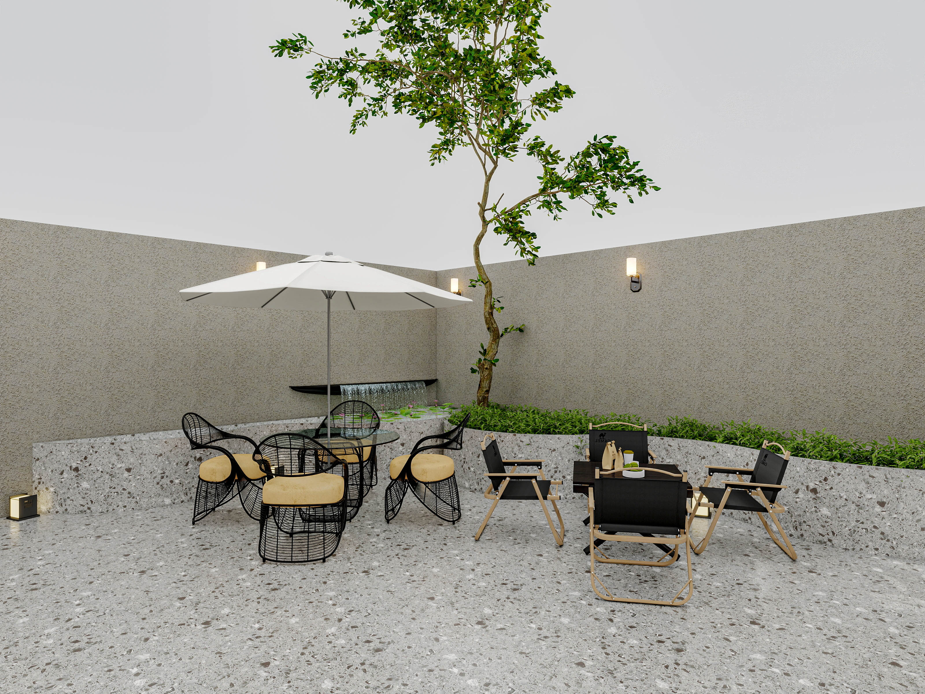 四川成都成都合院（376平方底跃简约中式三居室）-83