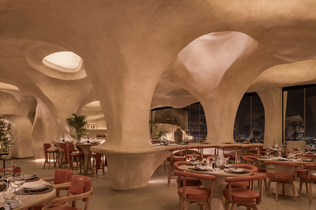 洞穴风餐厅丨蜂宿设计-28