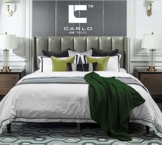 绿色系床品 卡洛布艺打造自然宜居空间-1