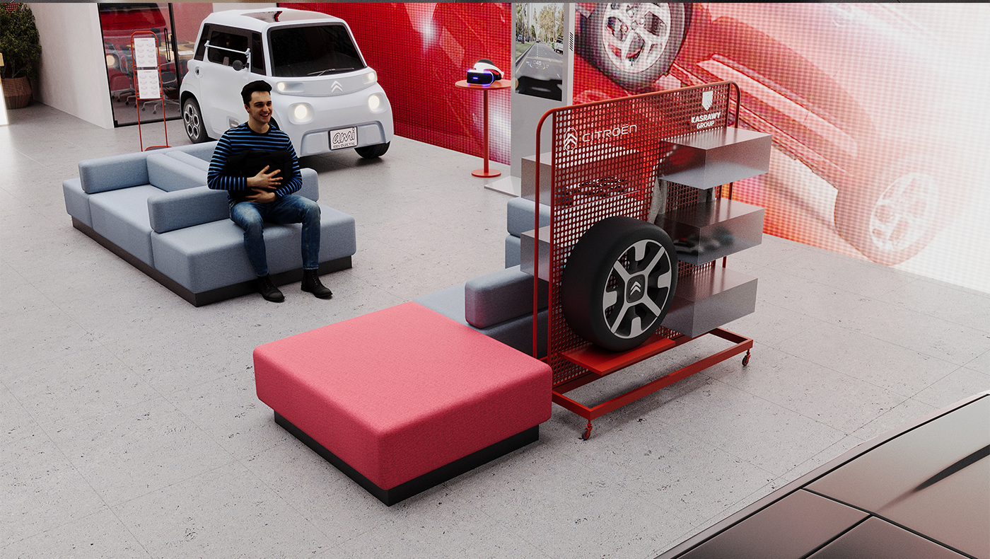 Citroen booth design-auto morrow 2026-7
